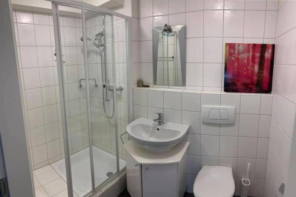 Basel - 5 Mins Away - Modern Basement Studio With Kitchen 35M2 In Муттенц Екстер'єр фото